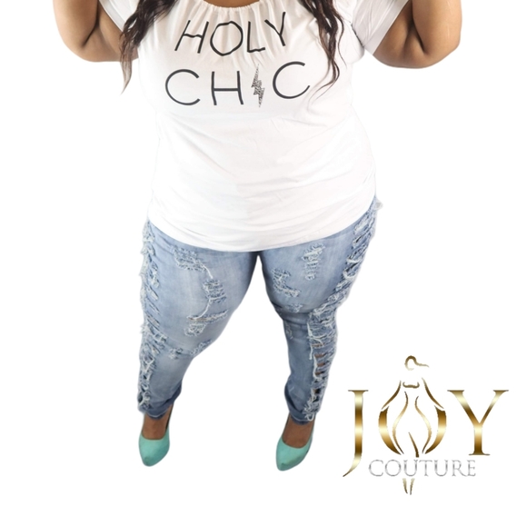 The "Servin Leg" Ripped Jeans - Picture 4 of 5